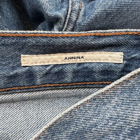 Citizens of Humanity Annina Trouser Wide Leg Jeans Pinnacle Medium Wash Blue 25 - Picture 10 of 13